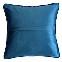 DANUBE | Fantasy Embroidered Filled Cushion 45X 45 cms -Teal | 811500118382
