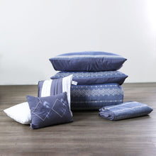 DANUBE | Arianna- Blair 7-Piece King Comforter Set-240x260 cm - Grey | 811500118409