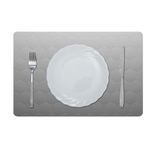 DANUBE | Glamour Embossed Vintage Aluminium Placemat Gold Ea-30034 | 811500118444