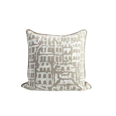 DANUBE | Gleam Jacquard Cushion Ivory 45x45 cm | 811500137674
