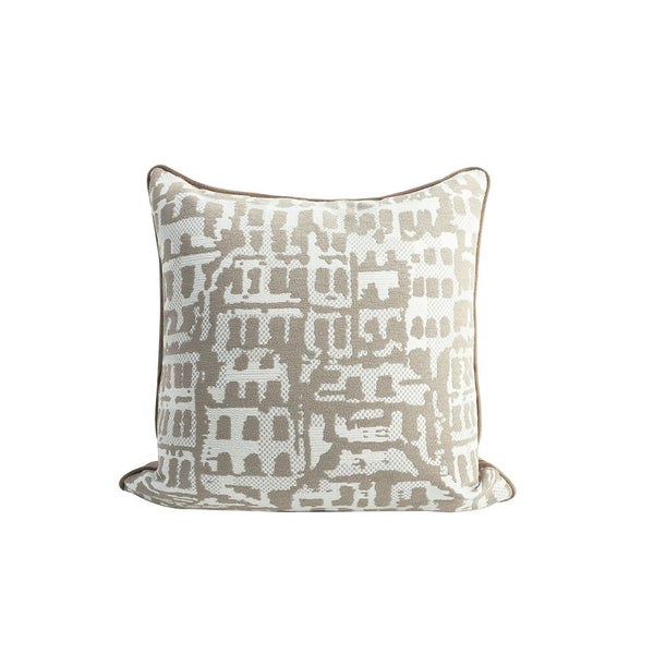 DANUBE | Gleam Jacquard Cushion Ivory 45x45 cm | 811500137674