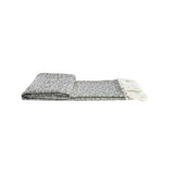 Takisha Knitted Throw 65X230Cm Black White | 811500137707