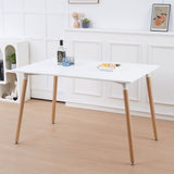 DANUBE | Stork 4-Seater Dining Table White | 811600200373