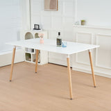 DANUBE | Stork 6-Seater Dining Table White | 811600200374