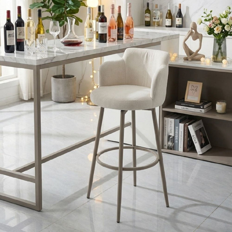 DANUBE | Bavaria Bar Stool Beige | 811601100261