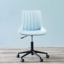 DANUBE | Corinna Mid Back Office Chair - Light Blue | 811900300149