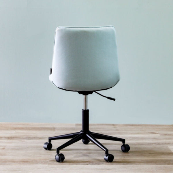 DANUBE | Corinna Mid Back Office Chair - Light Blue | 811900300149