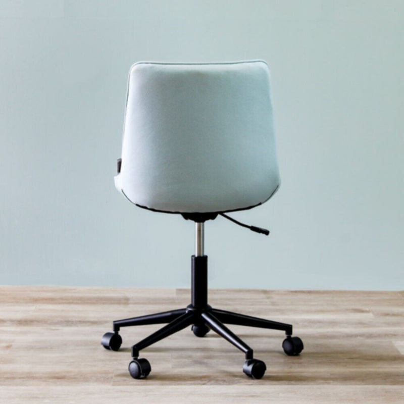 DANUBE | Corinna Mid Back Office Chair - Light Blue | 811900300149