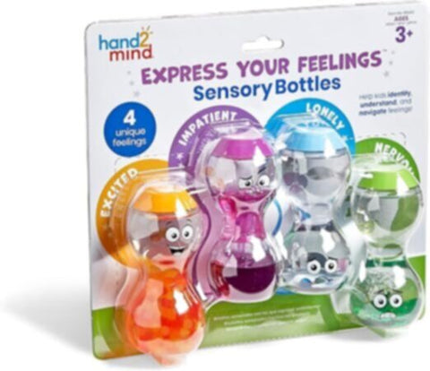LEARNING RESOURCES UK| Express Your Feelings Sensory Bottles (3+ Years) | 94488