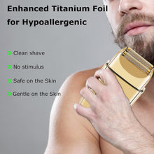 KEMEI | Cordless Metal Double Electric Shaver Razor | KM-TX1