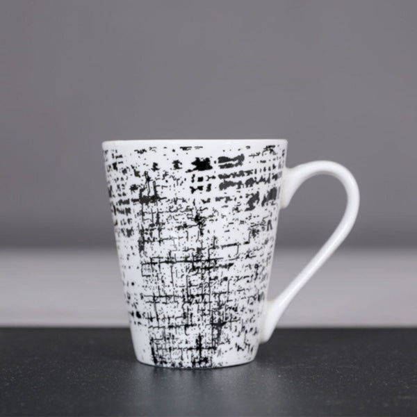 DANUBE | Graphic Print New Bone Porcelain Mug 300 Ml Q84000050 | 812000101945