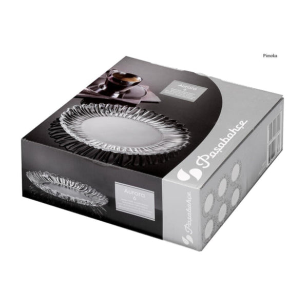PASABAHCE | 1045793 Aurora Dessert Plate 205mm 6PC ST - PB-10512 | 812000202052