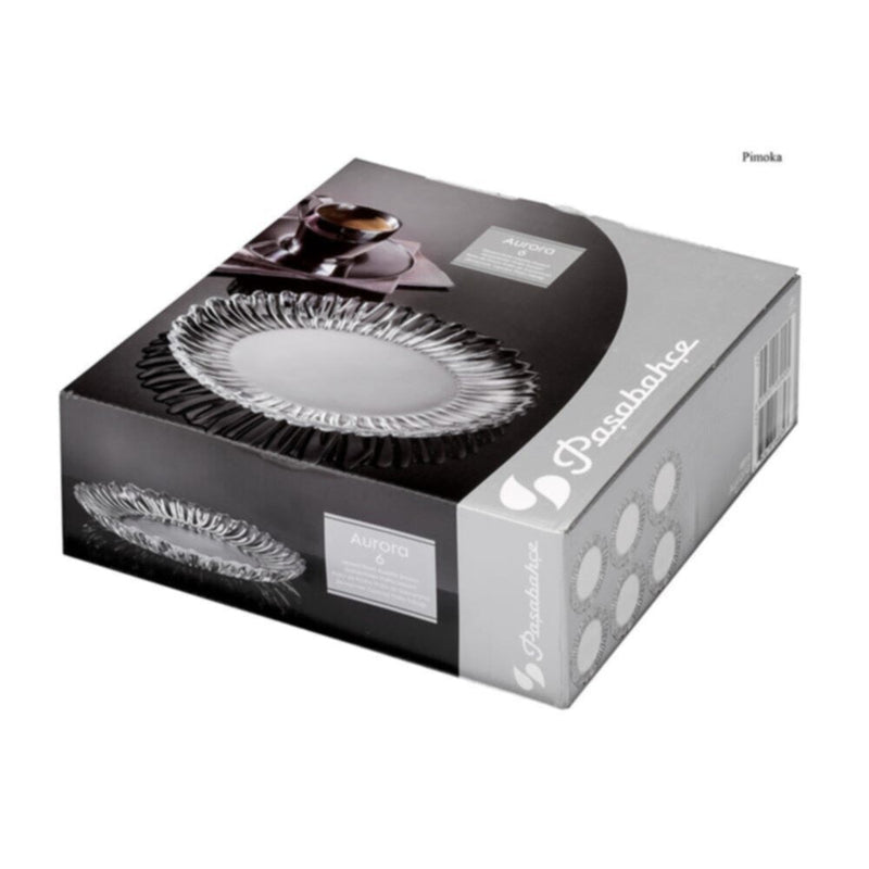 PASABAHCE | 1045793 Aurora Dessert Plate 205mm 6PC ST - PB-10512 | 812000202052