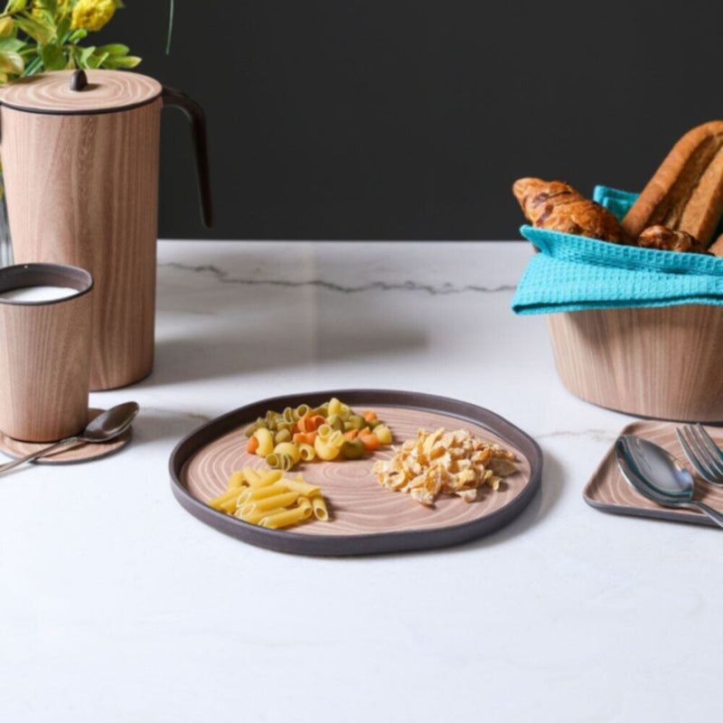 FISSMAN | Annual Ring Bamboo Fiber Plate - Medium - 17064 | 812000404044