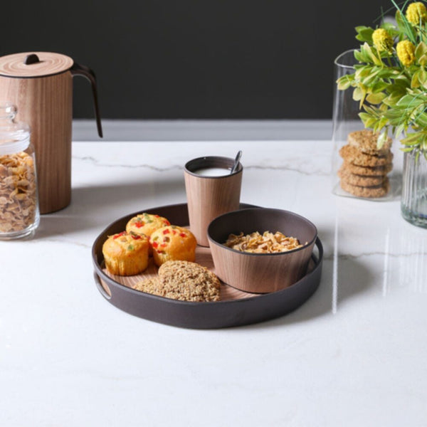 FISSMAN | Annual Ring Bamboo Fiber Tray - Large - 17067 | 812000404047