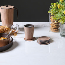 FISSMAN | Annual Ring Bamboo Fibre 6Pcs Round Coaster Set - 17072 | 812000404052