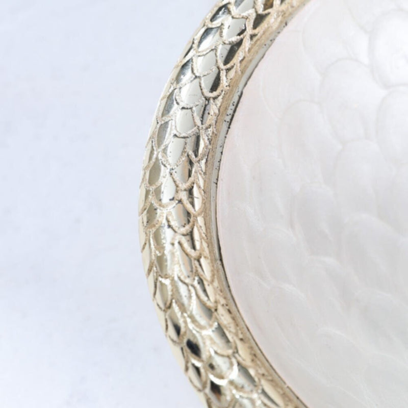 DANUBE | White Pearl OvAL Dish Bowl 30 Cms - AL5900 | 812000404145