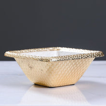 DANUBE | White Pearl Square Dish Bowl 25 Cms - AL5901 | 812000404146