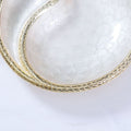 DANUBE | White Pearl Round Dish Bowl W/ Partition 33 Cms - AL 5906 | 812000404148