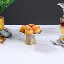 DANUBE | White Pearl Sweet Serving Tray With Base 17Cms - AL 5917 | 812000404155