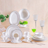 DANUBE | Anton 32 Piece New Bone China Dinner Set Serve 6 | 812000405690