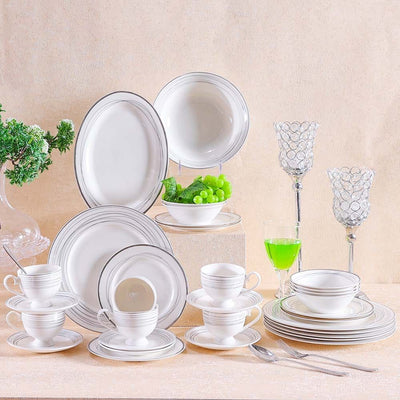 DANUBE | Anton 32-Piece New Bone China Dinner Set -Serve 6 | 812000405690