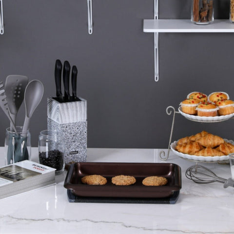 FISSMAN | Napoli Roaster Pan 37x27x4.5 cm- Choco Brown | 812000700647