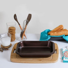 FISSMAN | Napoli Roaster Pan 39.5x29.5x6 cm - Choco Brown | 812000700649