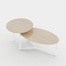 DANUBE | Terzo Coffee Table - Natural Oak / White | 812700100390