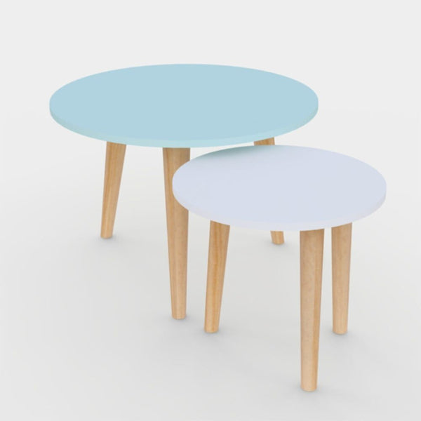 DANUBE | Vito Coffee Table Set of 2 - White | 812700100391