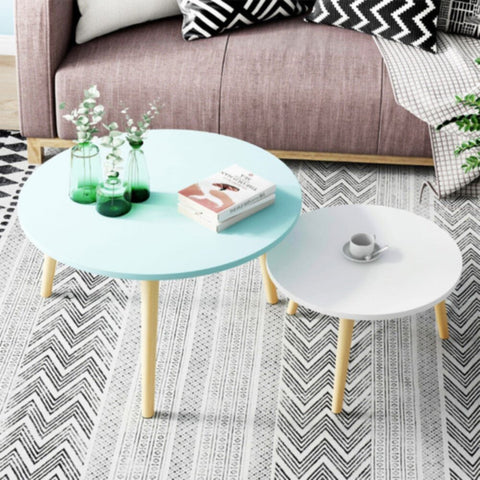 DANUBE | Vito Coffee Table Set of 2 - White | 812700100391