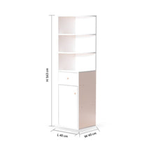 DANUBE | Adelin Display Cabinet - White | 812700200092