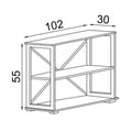 DANUBE | Nuovo TV Unit for TVs upto 55 Inches with Storage | 812700300206