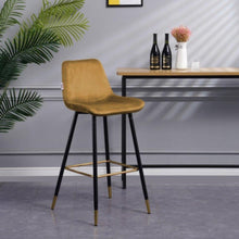 DANUBE | Kween Bar Stool-Brown / Black | 812700500017
