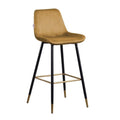 DANUBE | Kween Bar Stool-Brown / Black | 812700500017