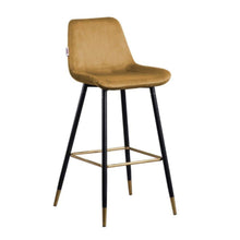 DANUBE | Kween Bar Stool-Brown / Black | 812700500017