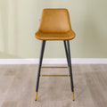DANUBE | Kween Bar Stool-Brown / Black | 812700500017