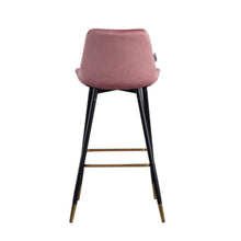 DANUBE | Kween Bar Stool -Rose / Black | 812700500019