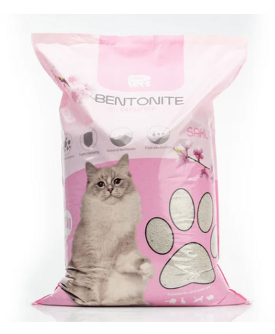 Pets Bentonite Cat Litter With Sakura Scent 20Kg | 81277