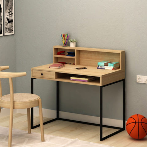 DANUBE | Nasus Office Desk - Natural Oak | 812800200048