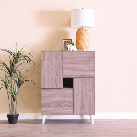 DANUBE | Patterson Shoe Cabinet - Dark oak | 813200100060