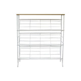 DANUBE | Sides Shoe Rack Light Oak White | 813200100123