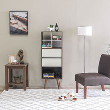 DANUBE | Monte Bookcase - Capuccino/Off White | 813200400079