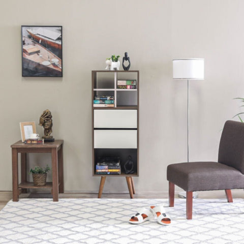 DANUBE | Monte Bookcase - Capuccino/Off White | 813200400079