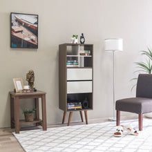 DANUBE | Monte Bookcase - Capuccino/Off White | 813200400079