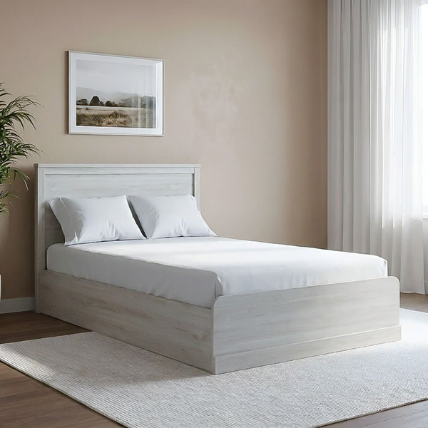 DANUBE | Zirco 120x200 Single Bed with Storage-White | 813300100075