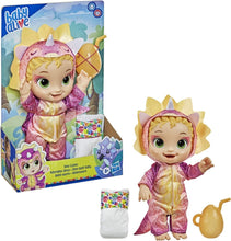 HASBRO | Baby Alive Triceratops Dress Up Dino Doll Blonde Hair Toy | HSO106TOY00980