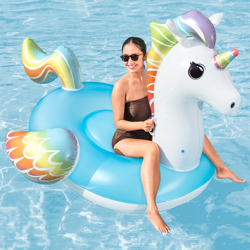 BESTWAY | Supersized Unicorn Ride On 7.4x64.5-2.24mx1.64m | BES115TOY01878