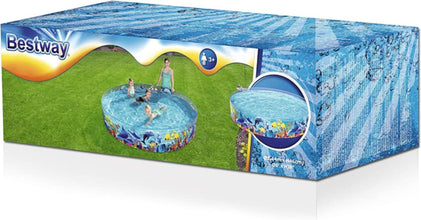 BESTWAY | Inflatable Fill 'N Fun Odyssey Pool 6' x H15