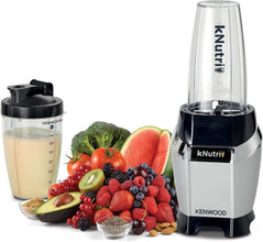 KENWOOD | Smoothie2Go Ice Crushing Blender with 2 Jar 600W Silver | BSP70.180SI